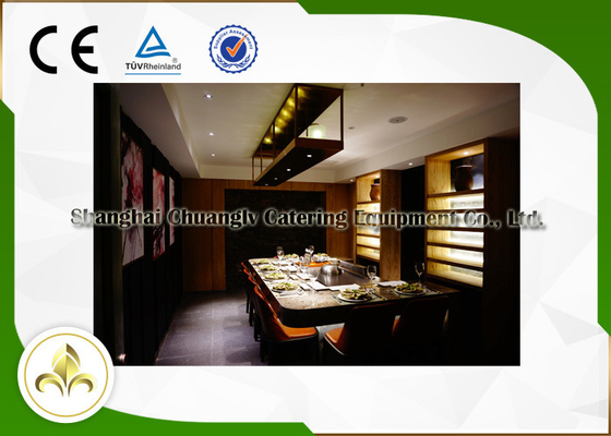 comprar Certificação interna do CE ISO9001 da tabela do restaurante japonês de Seat da grade elétrica lisa 9 online manufacture