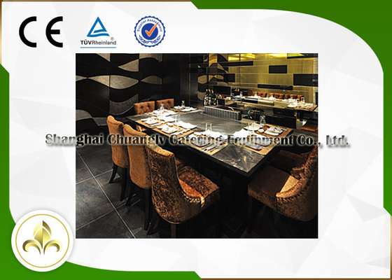 comprar Dez assentos LPG/tabela da grade de Teppanyaki gás natural do encanamento, tabela residencial da grade de Hibachi online manufacture