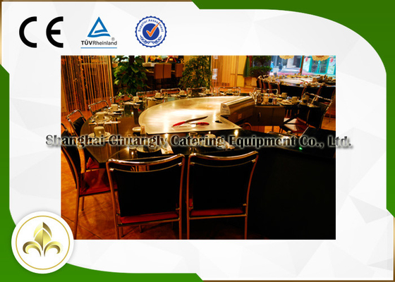 comprar Indução/grade japonesa de Hibachi tabela elétrica de Teppanyaki com sistema de ventilação online manufacture