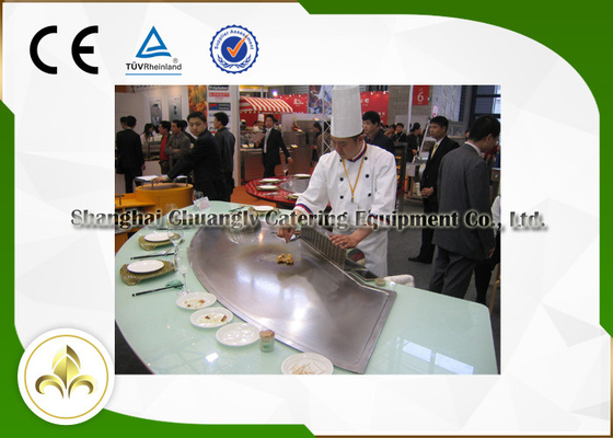 comprar Grade de Teppanyaki do gás da carne de carneiro da carne, placas comerciais da chapa para assar para o ASSADO do gás online manufacture