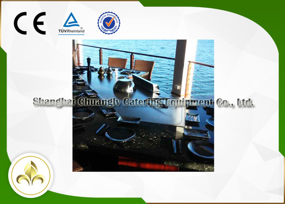 comprar Forma de cozimento japonesa da ponte da tabela da grade eletromagnética de Hibachi para o restaurante/hotel online manufacture