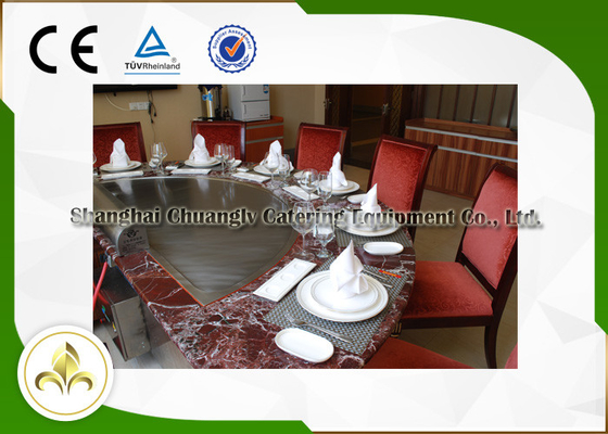 comprar O restaurante japonês Hibachi da tabela da grade grelha a capacidade de 7 Seat para a galinha da carne de carneiro da carne online manufacture