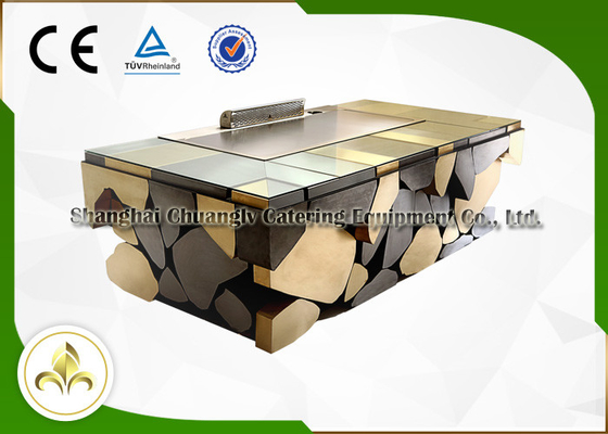 comprar Restaurante japonês da tabela da grade da placa de Teppanyaki da indução eletromagnética online manufacture
