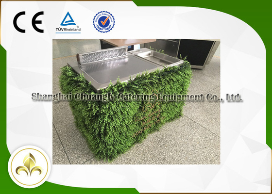 comprar Certificação móvel do CE ISO9001 da chapa para assar do tampo da mesa do equipamento da grade de Hibachi online manufacture
