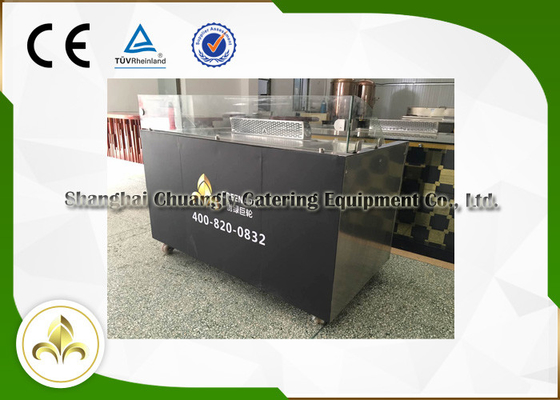 comprar Da grade comercial de Hibachi da placa de Teppanyaki da indução ventilador de ar incorporado online manufacture