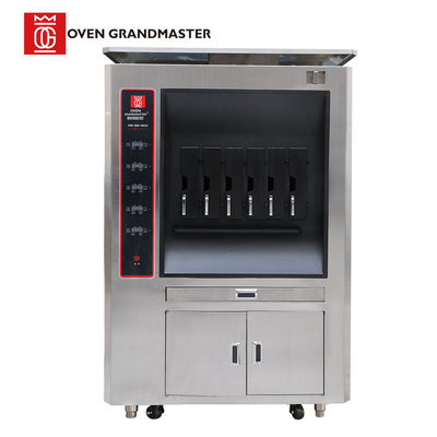 comprar Plaza automática de Oven Electric Six Grid Food da máquina da grade dos peixes da única camada online manufacture