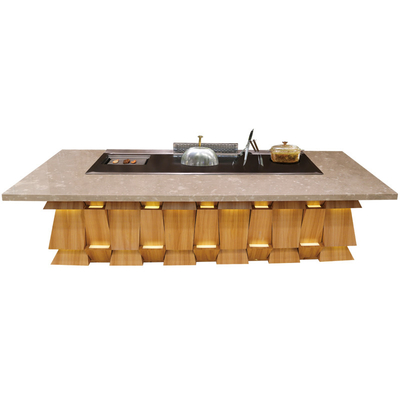 comprar 3 em 1 tabela Multifunction da grade de Teppanyaki para o ASSADO da sopa online manufacture