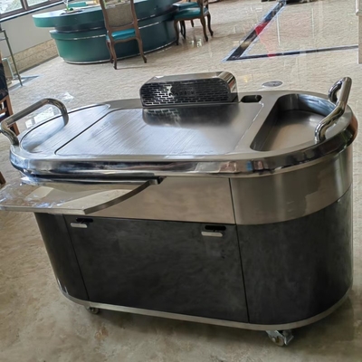 comprar Da tabela móvel da grade de Teppanyaki do gás tabela de aço inoxidável da grade de Hibachi online manufacture
