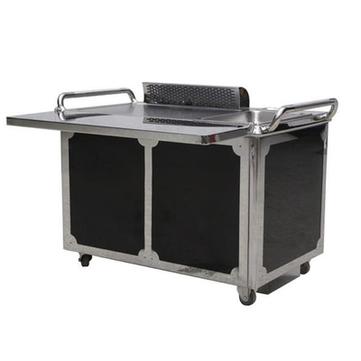 comprar Tabela móvel de aço inoxidável da grade de GREENARK TO29 Teppanyaki - gás online manufacture