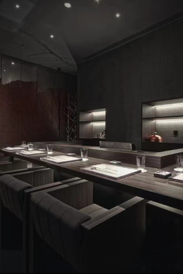 comprar Grande tabela da grade de Teppanyaki do retângulo do restaurante com decoração personalizada online manufacture