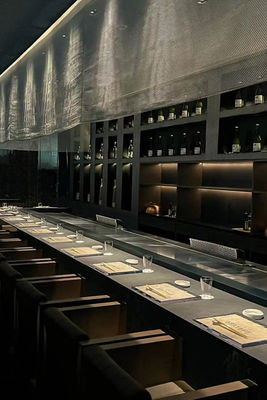 comprar 7-12 Lugares Grelha Teppanyaki Interior Fabricação em linha