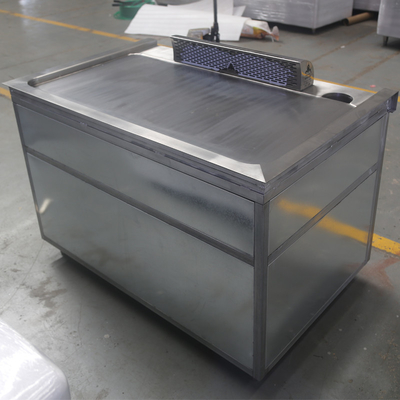 comprar Aço inoxidável 304 Teppanyaki Grill Mesa aquecimento a gás Dimensão personalizada online manufacture
