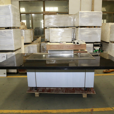 comprar Grade elétrica de aço inoxidável da tabela de Teppanyaki da exaustão da pena abaixo da exaustão para o hotel do restaurante online manufacture