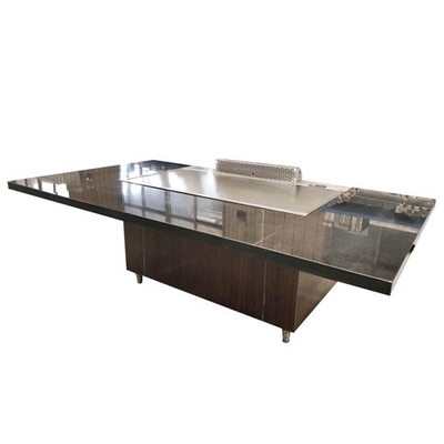 comprar Grade comercial móvel pequena de Hibachi do tampo da mesa de mármore para a cozinha exterior online manufacture