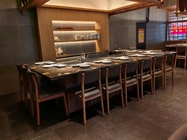 Customized Decoration Furniture Restaurant Hibachi Grill Temperature Range 50-300C