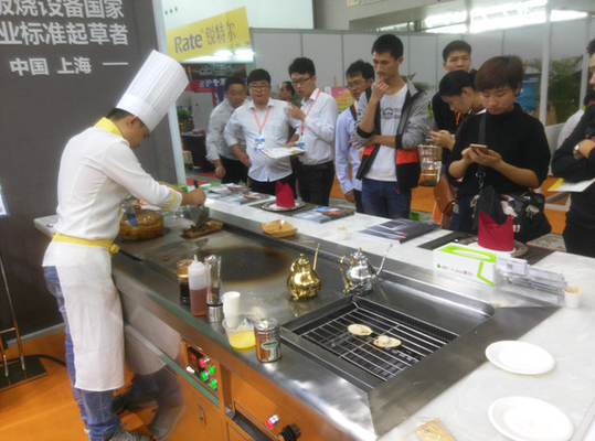 comprar Tabela multifuncional da grade de Combi Teppanyaki com fogão da sopa e grade do assado online manufacture