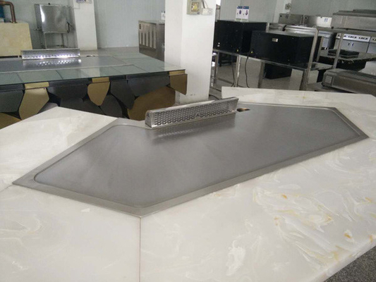 comprar Do aquecimento de aço inoxidável do LPG de 11 assentos grade japonesa 2300*960*800mm de Teppanyaki online manufacture