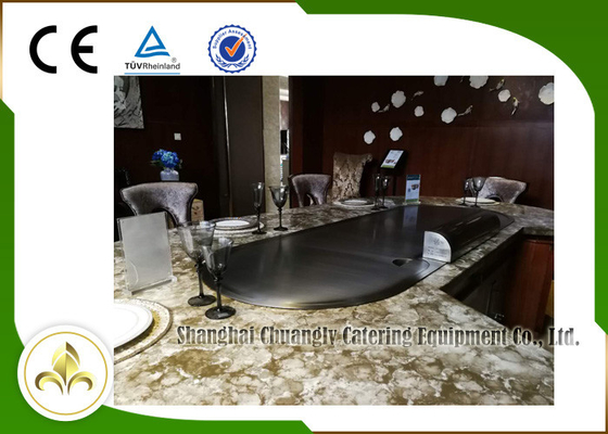 comprar Parte superior oval da forma ou para baixo grade elétrica de Teppanyaki dos calefatores do tubo da exaustão para o uso da casa online manufacture