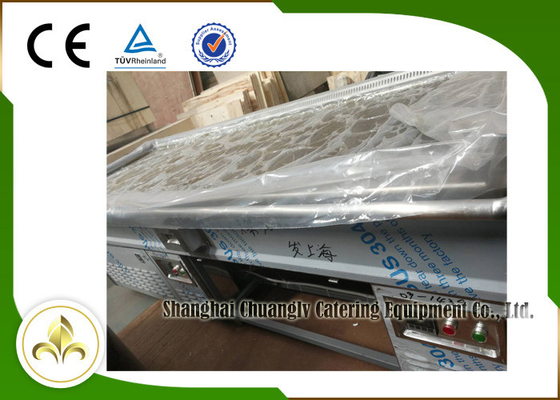 comprar Da exaustão superior dobro de aço inoxidável das emanações de 12 fogões do retângulo dos assentos tabela eletromagnética da grade de Teppanyaki online manufacture