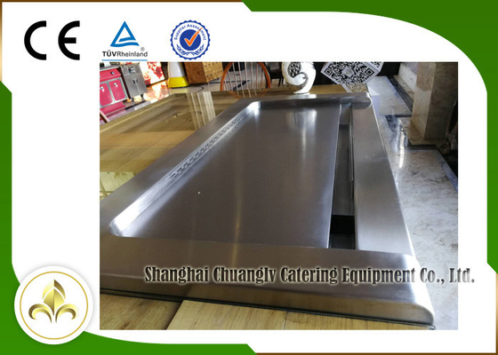 comprar Grade elétrica de aço inoxidável e especial de Teppanyaki do aço de liga para a casa online manufacture