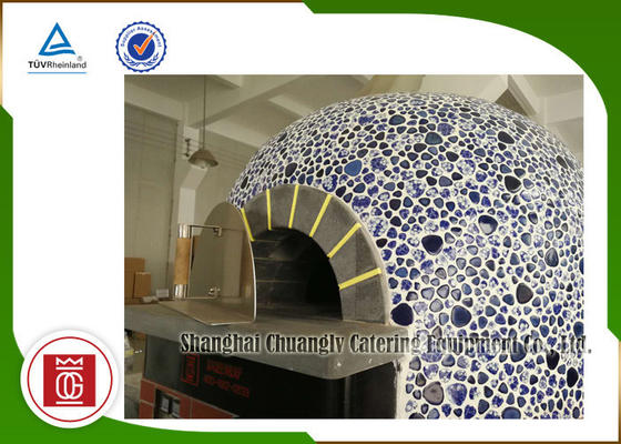 comprar Pizza comercial Oven Gas Heating Natural Lava Rock de Itália do estilo de Napoli Fabricação em linha