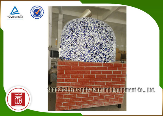 comprar Forno da pizza do tijolo de Oven Gas Heating Natural Commercial da pizza de Itália do estilo de Napoli Fabricação em linha