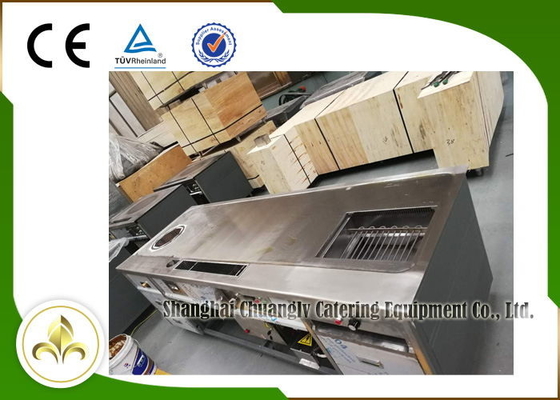 comprar Tabela da grade de Teppanyaki do retângulo, grade do assado de Stovetop da sopa de uma indução de 2,2 medidores online manufacture