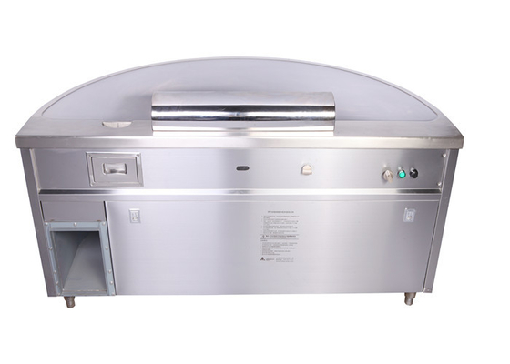 comprar Tabela da grade de Teppanyaki do hotel com forma do Semi-círculo do queimador do frigideira chinesa da indução Fabricação em linha