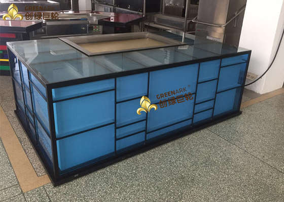 comprar tabela japonesa da grade de Teppanyaki do aquecimento elétrico de 1200mm para o hotel/restaurante online manufacture