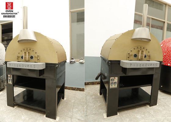 comprar Círculo comercial/parte superior quadrada Lava Rock Gas Italy Pizza Oven For Outdoor Fabricação em linha