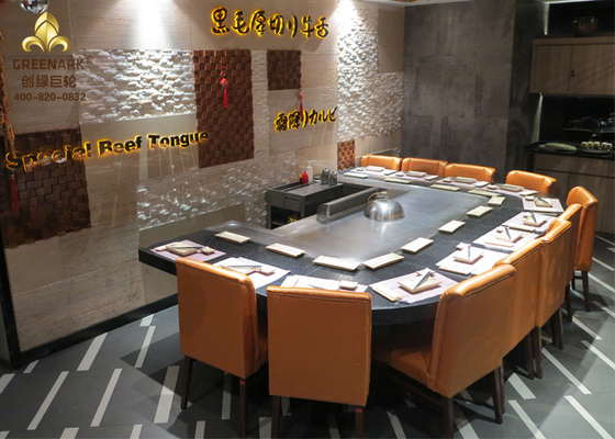 comprar O arco dá forma à tabela eletromagnética de Hibachi do purificador das emanações da grade de Teppanyaki online manufacture