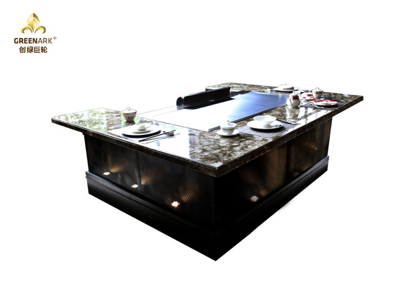 comprar Tabela elétrica da grade de Teppanyaki Hibachi com projeto afundado da entrada de ar online manufacture