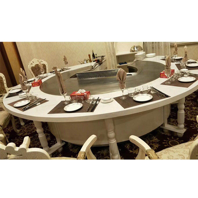 comprar Indução do círculo/tabela elétrica da grade de Hibachi para a configuração básica do restaurante online manufacture