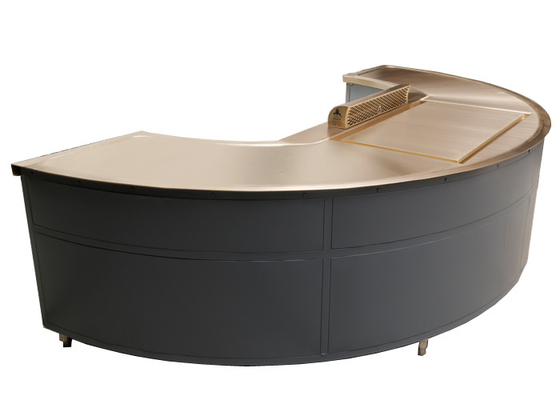 comprar Circunde semi a tabela da grade de Teppanyaki personalizou o aquecimento de gás de cobre puro online manufacture