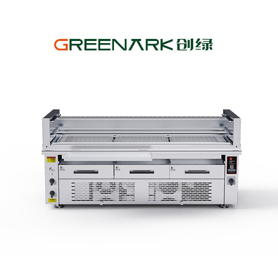 comprar Grill Eléctrico Comercial Grill - 800 ° C Alta Calor, 3-Zona Fabricação em linha