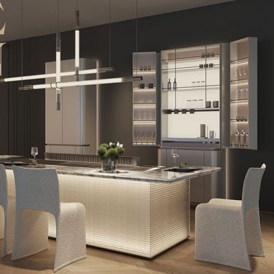 comprar Tailor-Made Teppanyaki Grill Table with Free Design Consultation and Advanced Ventilation Technology Fabricação em linha