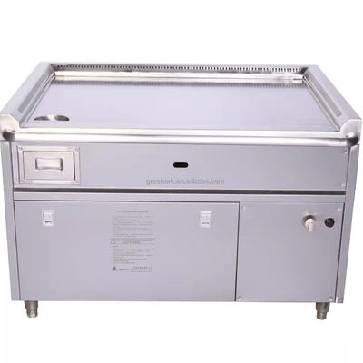 comprar Rectangular Teppanyaki Grill Table with 20mm Thick Heating Plate and 600x400mm Cook Area Fabricação em linha