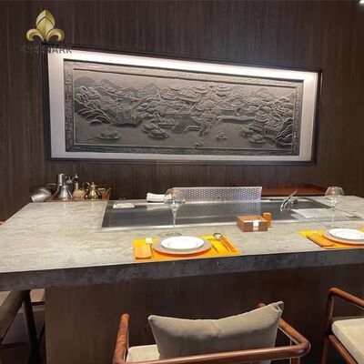 comprar Freestanding 5KW Teppanyaki Grill Table with 1 Year Warranty for Restaurants and Hotels Fabricação em linha