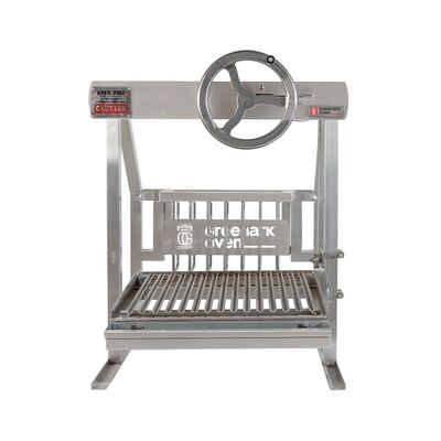 comprar Grelha de carvão comercial Grelha de barbecue de ferro espanhol com 304 de aço inoxidável Design multifuncional e temperatura de cozimento de 300-600 ° C Fabricação em linha