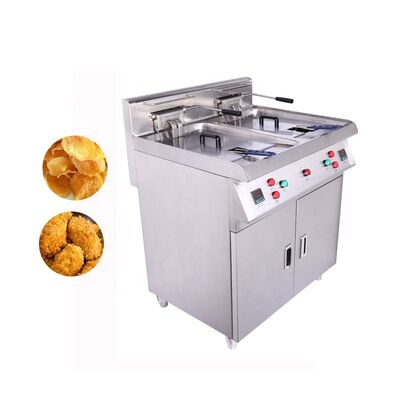 comprar 15KW Potência Friteira de Frango Comercial Friteira Elétrica Multifuncional Sem Fumo para Restaurantes Fabricação em linha