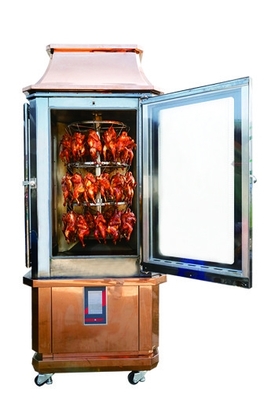 comprar Máquina da grade do pato e do cordeiro da galinha da grade da exposição da função da explosão quente multi Fabricação em linha