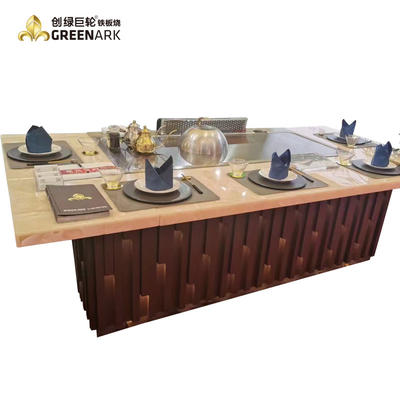 comprar Tabela de aço inoxidável da grade de Teppanyaki de 304 ASSADOS elétrica/gás sem fumaça online manufacture