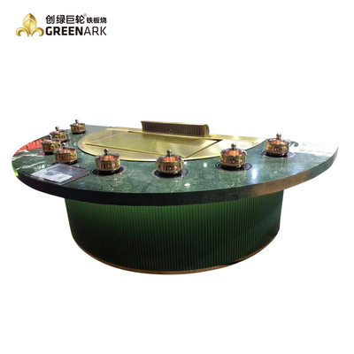 comprar Grade eletromagnética de aço inoxidável de Teppanyaki Hibachi para a cozinha comercial online manufacture