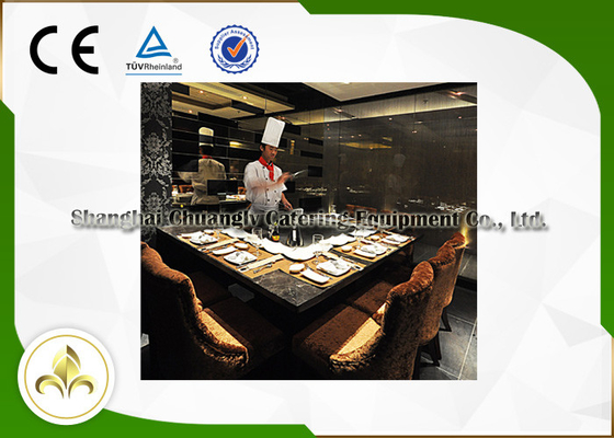 Grade comercial de Hibachi de nove assentos, LPG/grade de Hibachi gás natural do encanamento