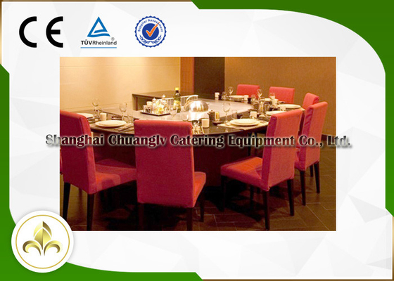 10 induções do círculo de Seat/tabela elétrica da grade de Teppanyaki com sistema de ventilação