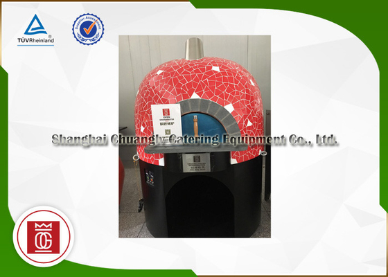 Agregado familiar redondo/pizza ateada fogo de madeira comercial Oven Professional P1-6-2
