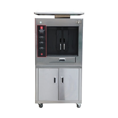 Grade elétrica Oven Machine dos peixes das únicas grades da camada 2