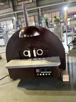 Forno de pizzas de aço inoxidável Itália 650 * 700 / 1000 * 775
