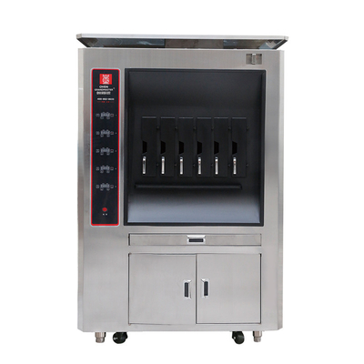 os peixes 380V elétricos grelham o equipamento Oven Single Layer 6 grades
