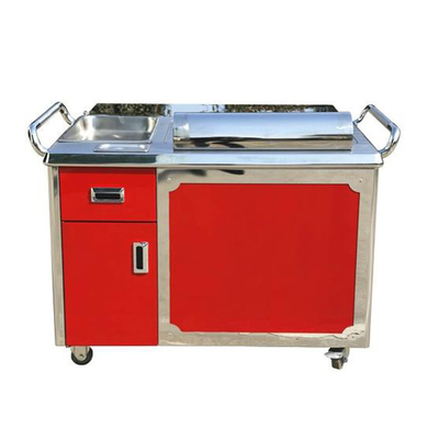 Restaurante Móvel Free Standing Teppanyaki Grill Table